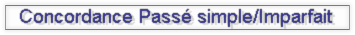Concordance Passé simple/Imparfait